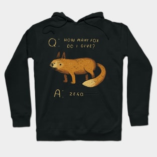 how many fox do i give Hoodie